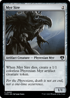 Myr Sire (400) [Commander Masters] foil - Deck Out Gaming