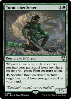 Turntimber Sower (211) [Outlaws of Thunder Junction Commander] - Deck Out Gaming
