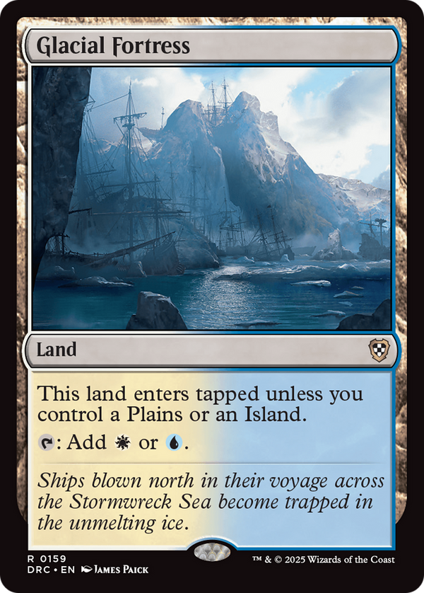 Glacial Fortress (159) [Commander: Aetherdrift] - Deck Out Gaming