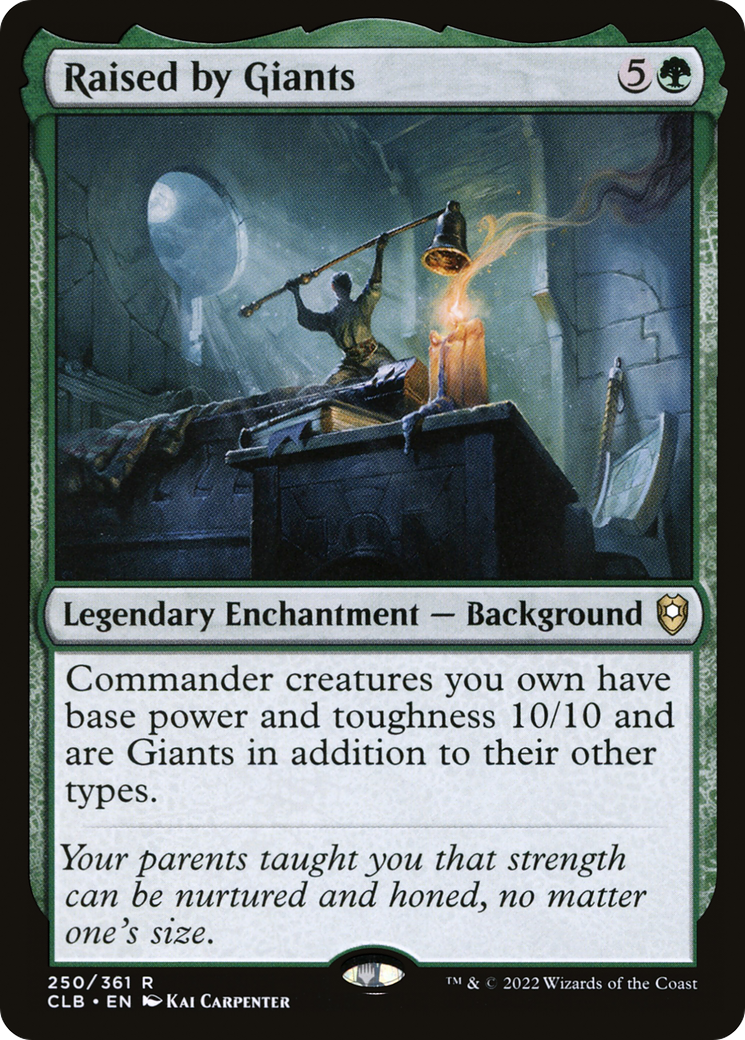 Raised by Giants (250) [Commander Legends: Battle for Baldur's Gate] foil - Deck Out Gaming
