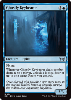 Ghostly Keybearer (61) [Duskmourn: House of Horror] foil - Deck Out Gaming