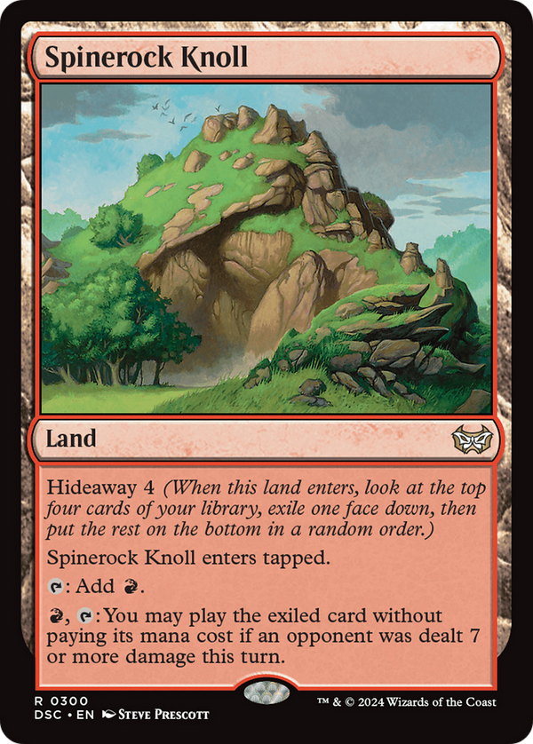 Spinerock Knoll (300) [Duskmourn: House of Horror Commander] - Deck Out Gaming