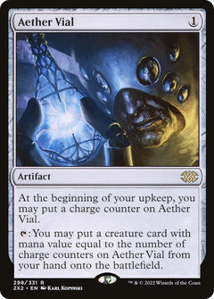 Aether Vial (298) [Double Masters 2022] foil - Deck Out Gaming
