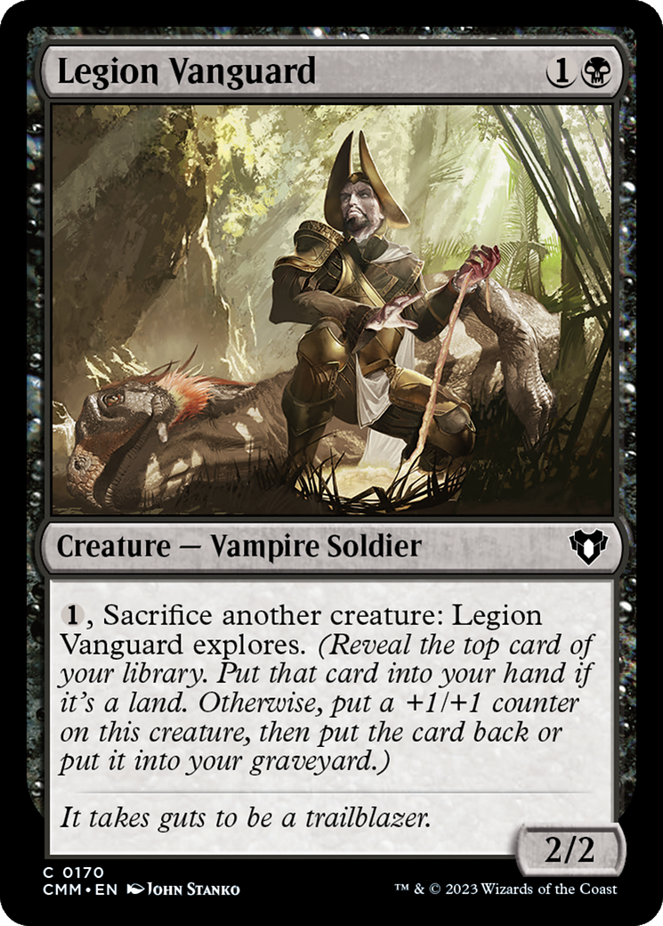 Legion Vanguard (170) [Commander Masters] foil - Deck Out Gaming