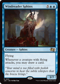 Windreader Sphinx (391) [Foundations Jumpstart] - Deck Out Gaming