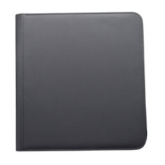 12-Pocket Zippered Binder - Black - Deck Out Gaming
