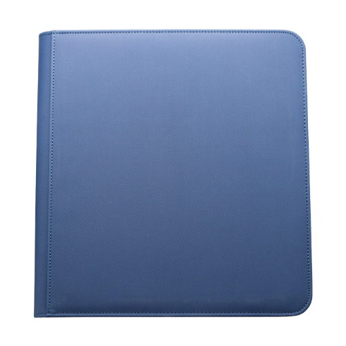 12-Pocket Zippered Binder - Blue - Deck Out Gaming