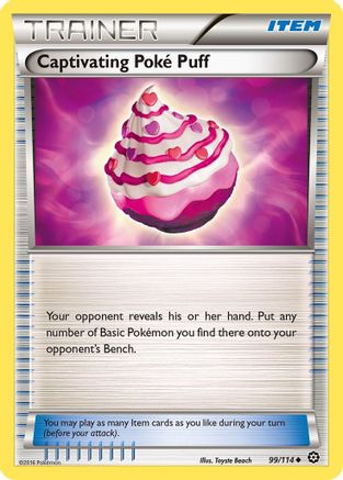 Captivating Poke Puff (99) [XY - Steam Siege] Reverse Holofoil - Deck Out Gaming