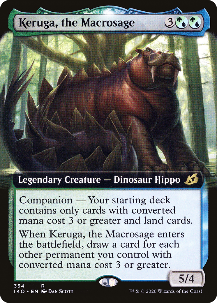 Keruga, the Macrosage (354) [Ikoria: Lair of Behemoths] - Deck Out Gaming