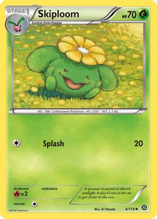 Skiploom (4) [XY - Steam Siege] Reverse Holofoil - Deck Out Gaming