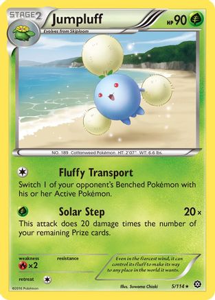 Jumpluff (5) [XY - Steam Siege] - Deck Out Gaming