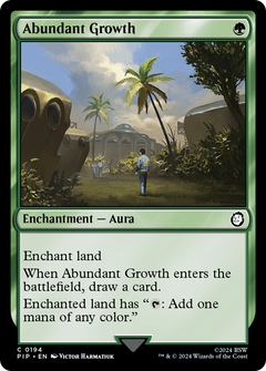 Abundant Growth (194) [Fallout] foil - Deck Out Gaming