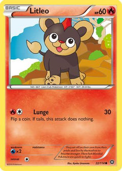 Litleo (22) [XY - Steam Siege] Reverse Holofoil - Deck Out Gaming