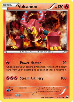 Volcanion (League Promo) (25) [League & Championship Cards] - Deck Out Gaming