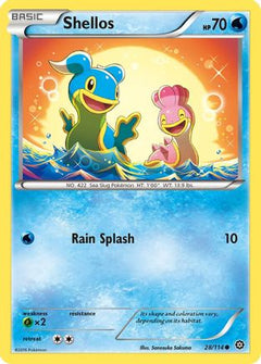 Shellos (28) [XY - Steam Siege] Reverse Holofoil - Deck Out Gaming