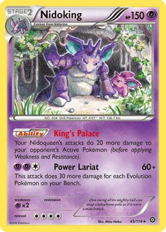 Nidoking (45) [XY - Steam Siege] Reverse Holofoil - Deck Out Gaming