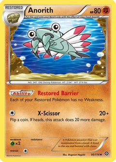 Anorith (56) [XY - Steam Siege] Reverse Holofoil - Deck Out Gaming
