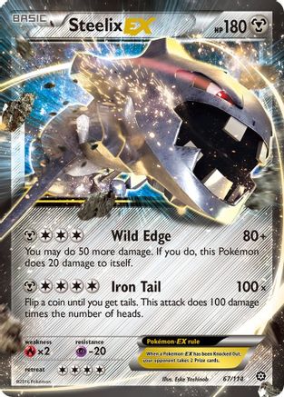 Steelix EX (67) [XY - Steam Siege] Holofoil - Deck Out Gaming