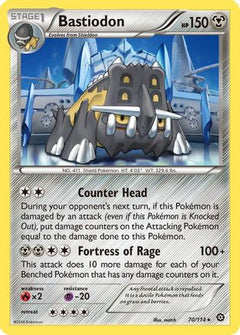 Bastiodon (70) [XY - Steam Siege] Reverse Holofoil - Deck Out Gaming