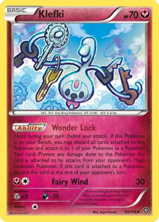 Klefki (80) [XY - Steam Siege] Reverse Holofoil - Deck Out Gaming