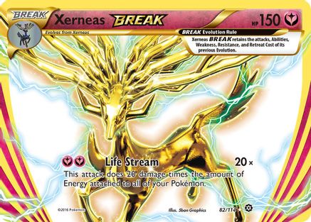 Xerneas BREAK (82) [XY - Steam Siege] Holofoil - Deck Out Gaming
