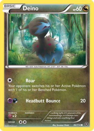 Deino (84) [XY - Steam Siege] Reverse Holofoil - Deck Out Gaming