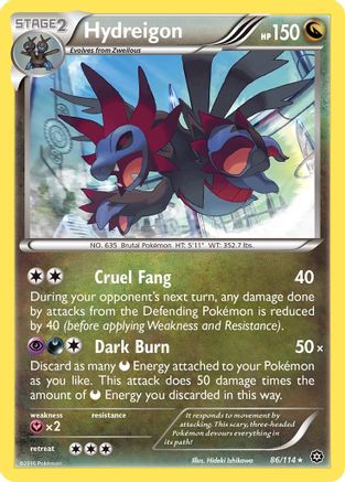 Hydreigon (86) [XY - Steam Siege] Holofoil - Deck Out Gaming