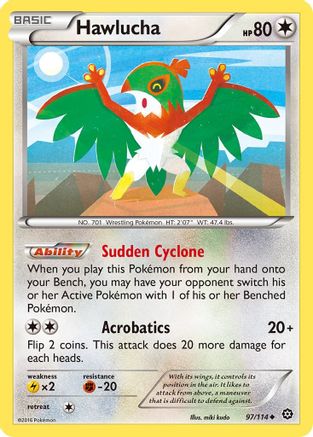 Hawlucha (97) [XY - Steam Siege] - Deck Out Gaming