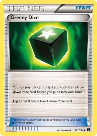 Greedy Dice (102) [XY - Steam Siege] - Deck Out Gaming
