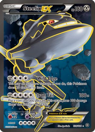 Steelix EX (Full Art) (108) [XY - Steam Siege] Holofoil - Deck Out Gaming