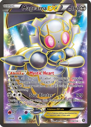Magearna EX (Full Art) (110) [XY - Steam Siege] Holofoil - Deck Out Gaming