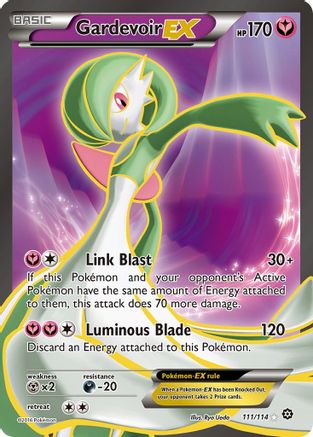 Gardevoir EX (Full Art) (111) [XY - Steam Siege] Holofoil - Deck Out Gaming