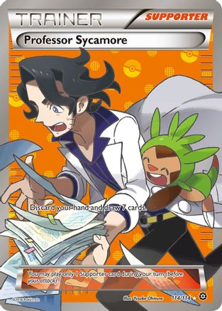 Professor Sycamore (114) [XY - Steam Siege] - Deck Out Gaming