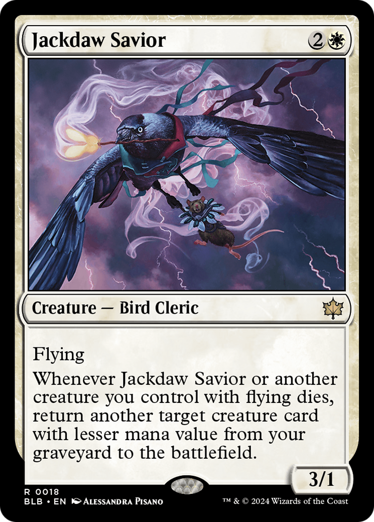 Jackdaw Savior (18) [Bloomburrow] - Deck Out Gaming