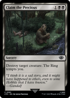 Claim the Precious (81) [The Lord of the Rings: Tales of Middle-earth] foil - Deck Out Gaming
