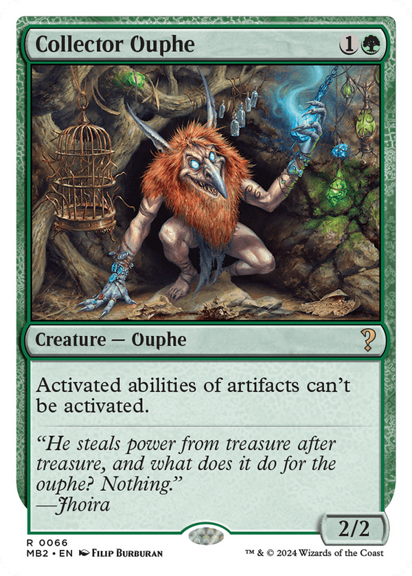 Collector Ouphe (White Border) (66) [Mystery Booster 2] - Deck Out Gaming