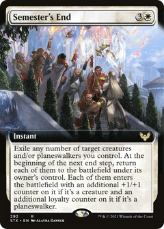 Semester's End (Extended Art) (292) [Strixhaven: School of Mages] - Deck Out Gaming