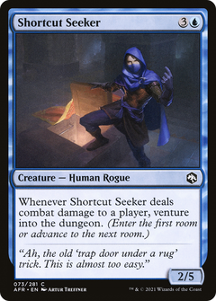 Shortcut Seeker (73) [Adventures in the Forgotten Realms] foil - Deck Out Gaming