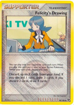 Felicity's Drawing - 098/106 (League Promo) (98) [League & Championship Cards] Reverse Holofoil - Deck Out Gaming