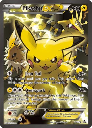 Pikachu EX - XY124 (XY124) [XY Promos] Holofoil - Deck Out Gaming