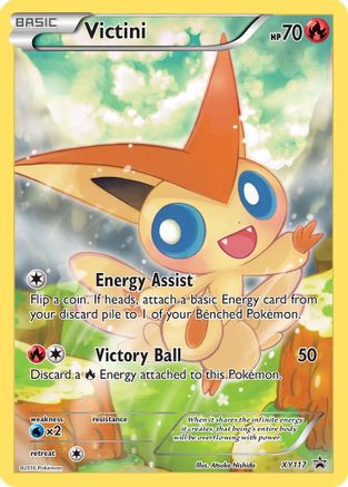 Victini - XY117 (XY117) [XY Promos] Holofoil - Deck Out Gaming