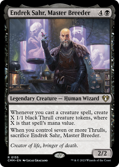 Endrek Sahr, Master Breeder (155) [Commander Masters] - Deck Out Gaming