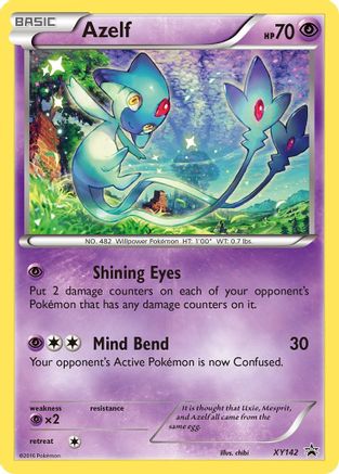 Azelf - XY142 (XY142) [XY Promos] Holofoil - Deck Out Gaming