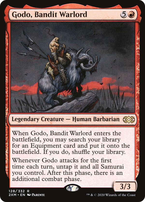 Godo, Bandit Warlord (128) [Double Masters] - Deck Out Gaming