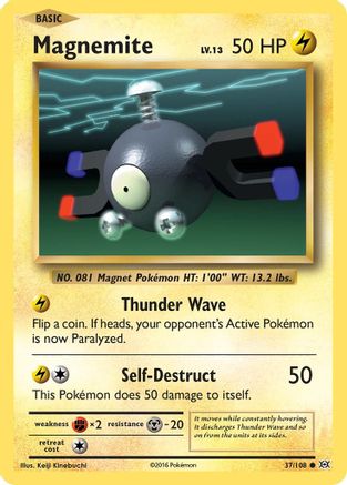 Magnemite (37) [XY - Evolutions] - Deck Out Gaming