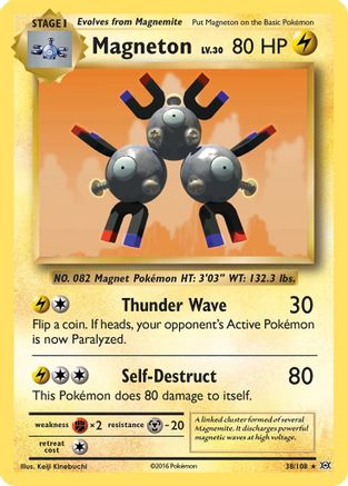 Magneton (38) [XY - Evolutions] Holofoil - Deck Out Gaming