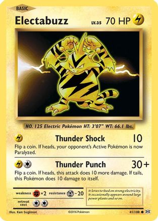 Electabuzz (41) [XY - Evolutions] Reverse Holofoil - Deck Out Gaming