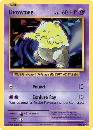 Drowzee (49) [XY - Evolutions] Reverse Holofoil - Deck Out Gaming