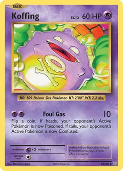 Koffing (50) [XY - Evolutions] Reverse Holofoil - Deck Out Gaming