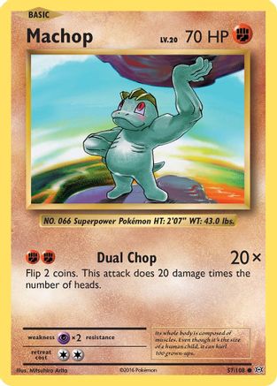 Machop (57) [XY - Evolutions] Reverse Holofoil - Deck Out Gaming